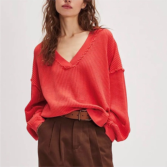 Free People We The Free Ricky Thermal - Picture 1 of 8